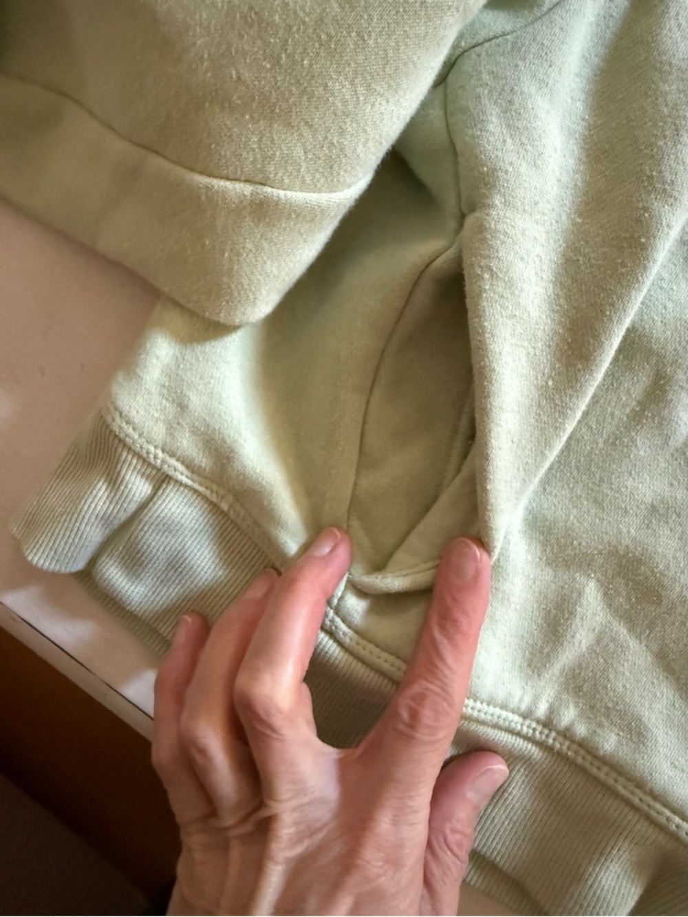 All In Motion Mint Quarter-Zip Fleece - Picture 3 of 4